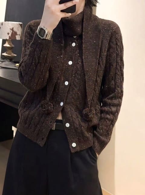 货号2626230 蓓婴绒绞花开衫 第 7 张