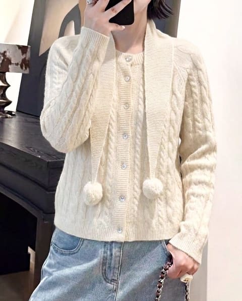 货号2626230 蓓婴绒绞花开衫 第 5 张