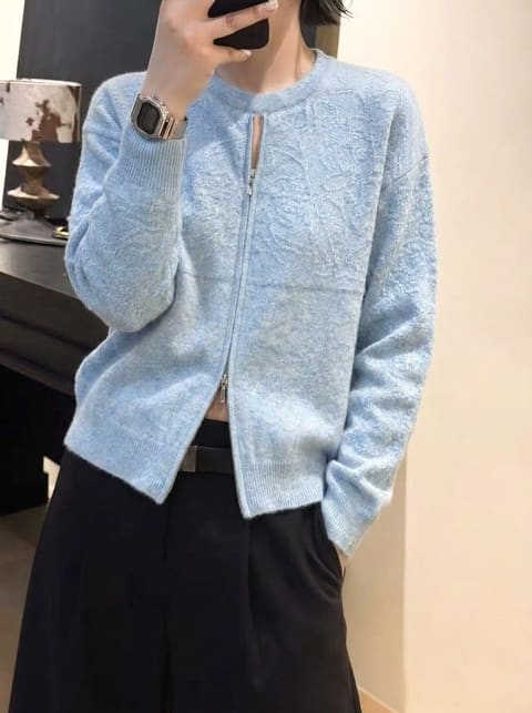 货号2626317 羊毛拉链开衫 第 3 张