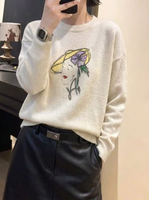 货号2626318 羊毛圆领女孩 第 5 张