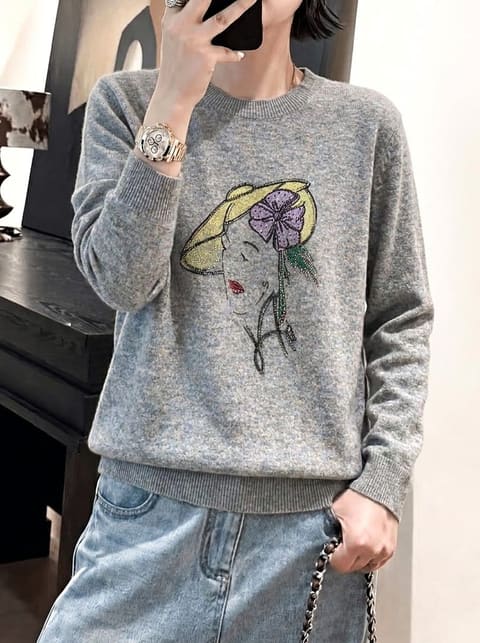 货号2626318 羊毛圆领女孩 第 4 张