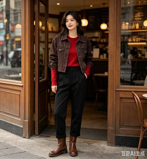 13982 丝羊绒圆领打底衫 M L XL 第 2 张