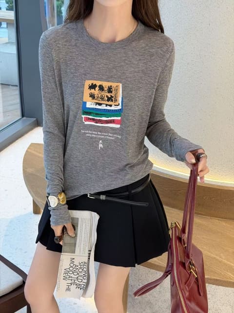 9688动物印花小版长袖 第 3 张