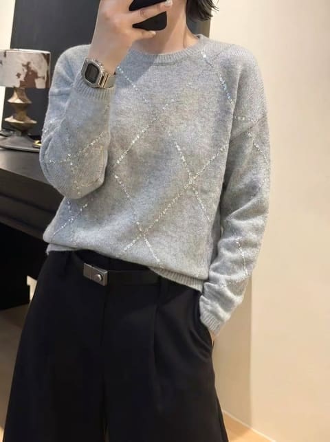 货号2626209 蓓婴绒圆领长袖菱格 第 7 张