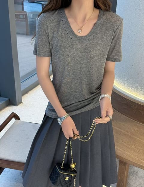 9399多点U型领短袖 第 5 张