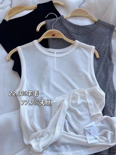 9616侧缝开叉背心款 第 2 张