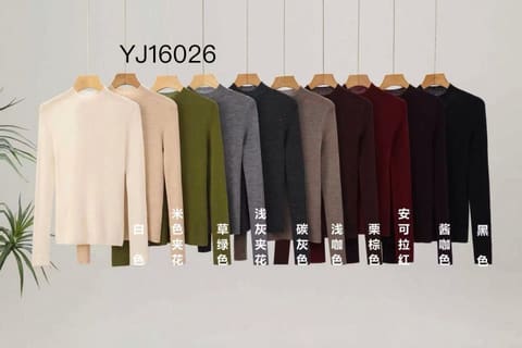 S款号：16026（半高领打底） 第 1 张