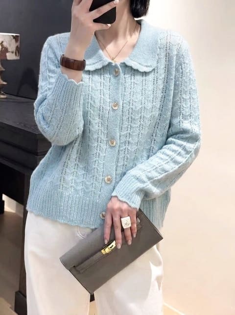 货号2626206 蓓婴绒翻领长袖开衫 第 7 张