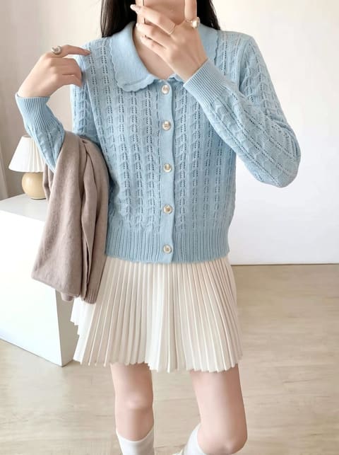 货号2626206 蓓婴绒翻领长袖开衫 第 10 张